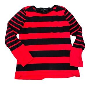 Tommy Hilfiger Boatneck Lightweight Stripe Sweater Size Medium